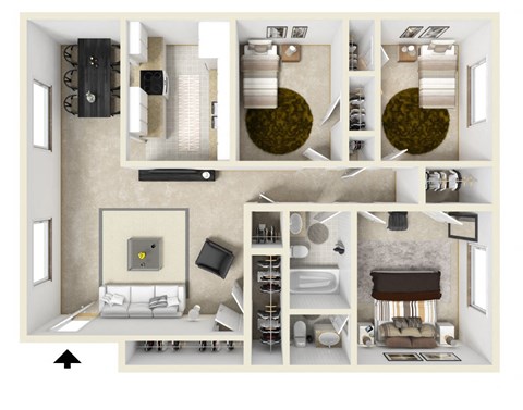 201 Tam-O-Shanter Blvd. 1-3 Beds Apartment for Rent - Photo Gallery 19